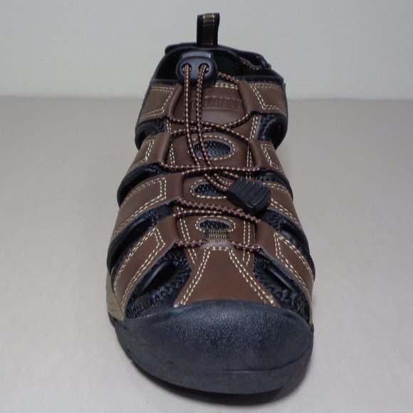 Khombu Size 8 M HAL Brown Fisherman Closed Toe Sandals New Men\'s Shoes main image 8